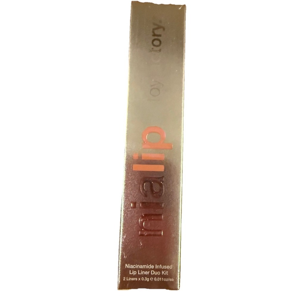 ToyFactory Nialip Niacinamide Infused Lip Liner Duo‎ Kit Nude Protocol Deep Seek
